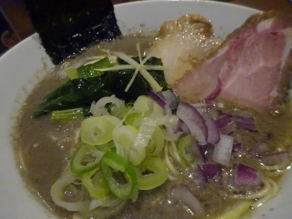 「濃厚豊後式煮干そば　900円」@煮干とスパイス拉麺豊の写真