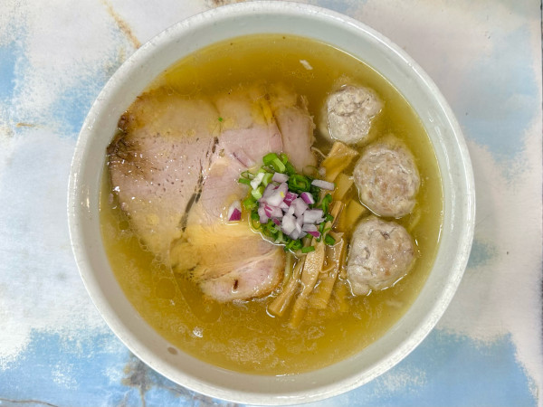 「★塩そば🍜¥1,000」@ラーメン 丸仙の写真