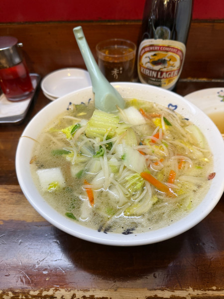 「タンメン」@天龍 銀座街店の写真