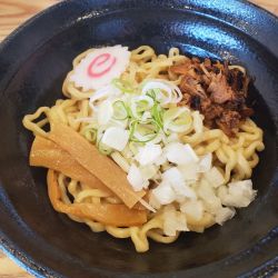 熟成しょうゆ油そば(並)200グラム