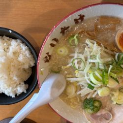 こってりらーめん　ご飯