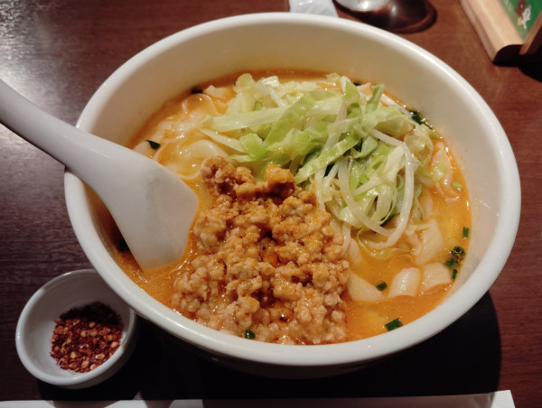 「味噌刀削麺　　　1080円」@XI`AN 虎ノ門店の写真