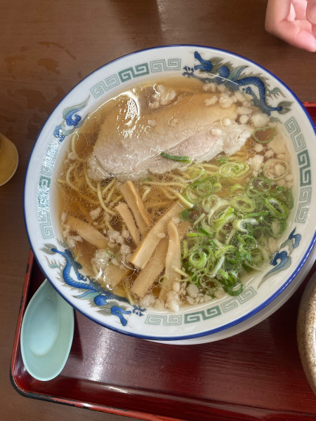 「中華そば」@定食 中華そば 万ぷく食堂の写真
