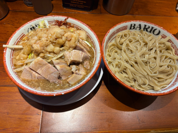 「つけ麺」@らーめん バリ男 新橋本店の写真