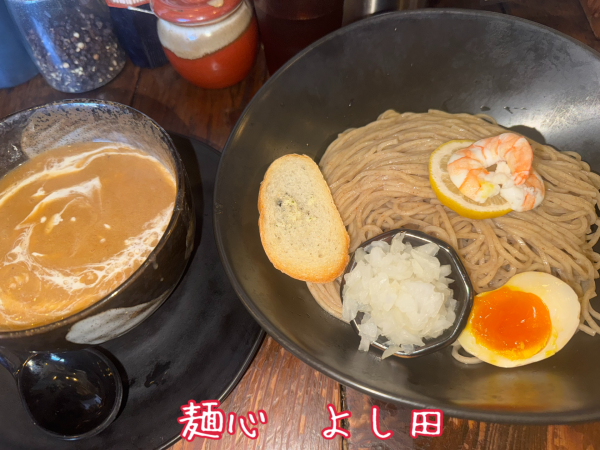 「濃厚海老つけ麺・大(1200円)」@麺心 よし田の写真