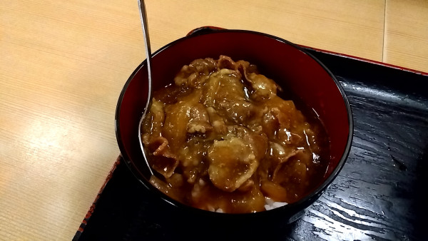 「カレー南蛮丼」@越後十日町そばと地酒の店 がんぎ 三田店の写真