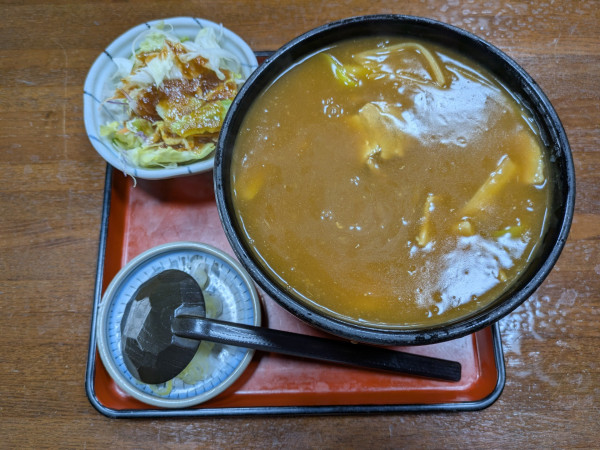 「カレー南ばん蕎麦：950円」@そば処 大むらの写真