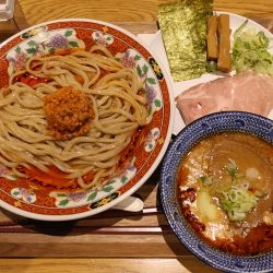 坦々つけめん＋レアチャーシュー＋極太メンマ￥１５７３