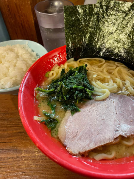 「ラーメン ライス」@吉祥寺 武蔵家の写真