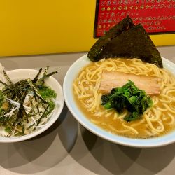 広豚麺 大盛＋ねぎめし