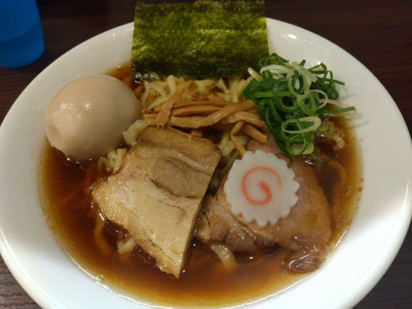 「醤油味玉ら〜めん(1050円)」@麺や 河野の写真