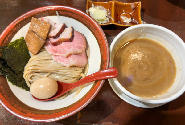 「特製つけ麺 並」@長男、ほそのたかしの写真