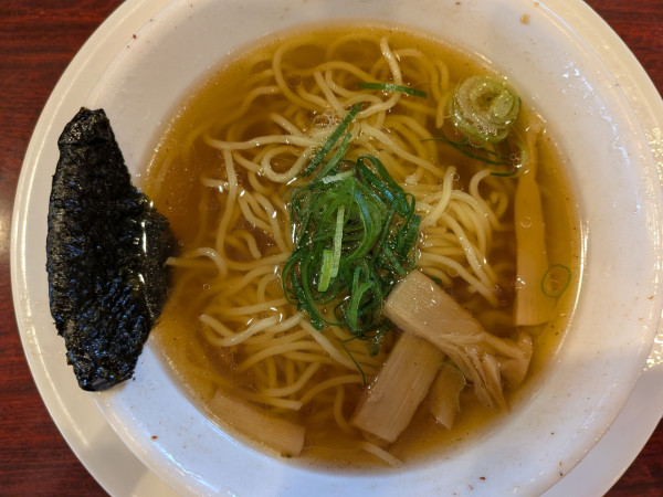 「醤油小ラーメン」@バーミヤン 新羽駅前店の写真