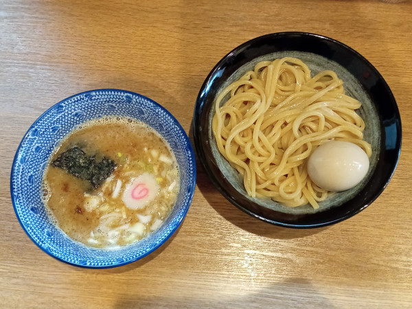 「つけめん 小＋味玉」@つけめん さく間の写真