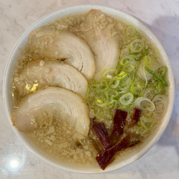 「中華そば（こってり）」@中華そば まるや食堂の写真