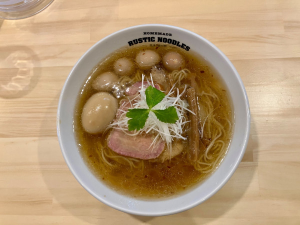 「汐ソバ」@RUSTIC NOODLESの写真