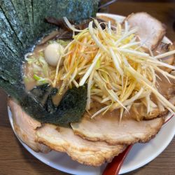 チャーシュー麺 +海苔 +白髪ネギ