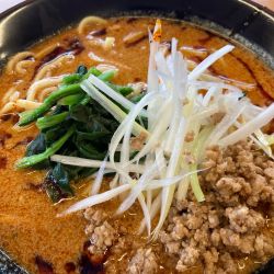 担々麺+🉐クーポン餃子