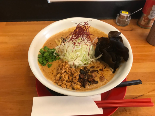 「種実担々麺 1050円」@種実坦々麺菊川の写真
