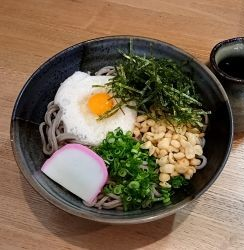 「とろろそば・冷」@さんさん食堂 麺と米 宍道湖SA上りの写真