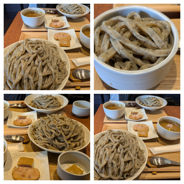 「御影つけ麺中盛り➕麺増し➕麺増し➕麺増し」@手打式特級多加水 御影麺 鏑矢の写真