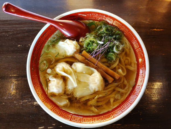 「えびワンタンメン」@佐野らーめん 噂の藤の介の写真