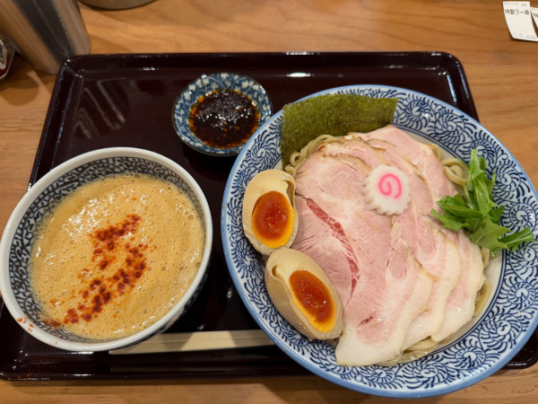 「特製みそつけ麺（大）」@つけ麺いちびり 天理店の写真
