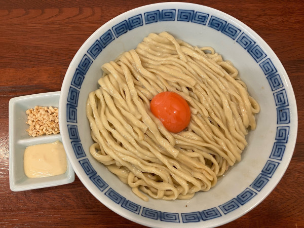 「釜玉油そば」@中華そば 千乃鶏の写真