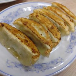 焼き餃子、水餃子、海老水餃子