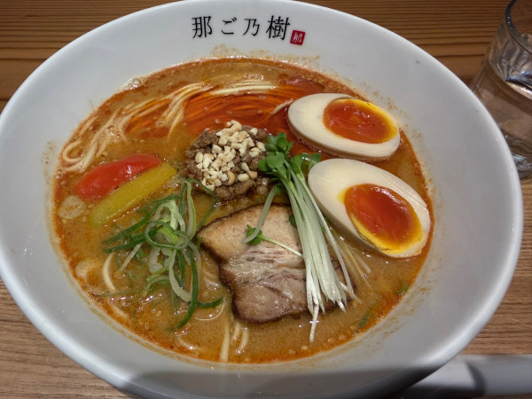 「坦々麺+味玉」@鶏そば 那ご乃樹の写真