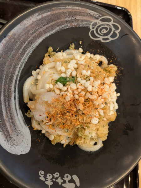 「おろし醤油うどん、小」@はなまるうどん ファブ南大沢店の写真
