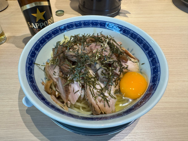 「特製ニボチー油そば」@桜上水 船越の写真