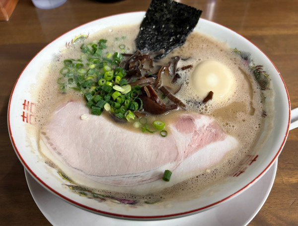 「味玉ラーメン」@博多ラーメン 洋ちゃん食堂の写真