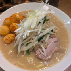 味噌ラーメン(980円)+辛子たまご(200円)