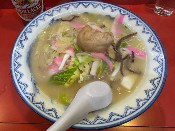 「バクダンチャンポン　1100円」@思案橋ラーメンの写真