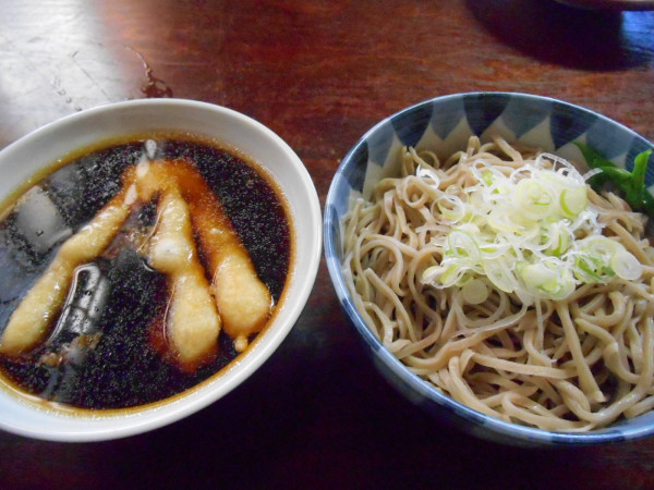 「冷しいか天そば」@さかえやの写真