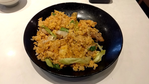 「極王炒飯（８５８円）」@餃子の王将 フレスポ八王子みなみ野店の写真