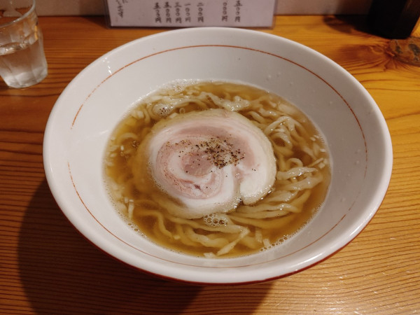 「朝のラーメン　1000円」@らーめん かねかつの写真