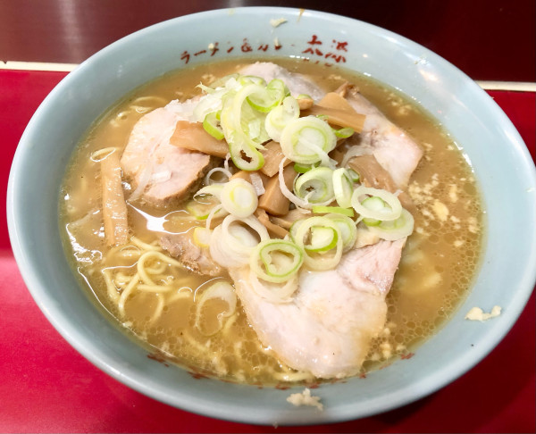 「チャーシューワンタン麺1200円大盛り100円」@太源の写真