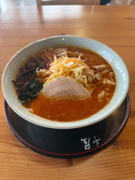 「ねぎ辛みそラーメン 850円」@お食事処 千屋の写真