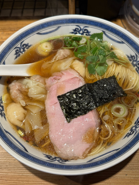 「ミックスワンタンメン　メンマ抜き」@らーめん・わんたん ゆう輝屋の写真