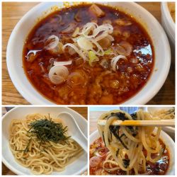 【限定】もり中華 辛いVer 1300円