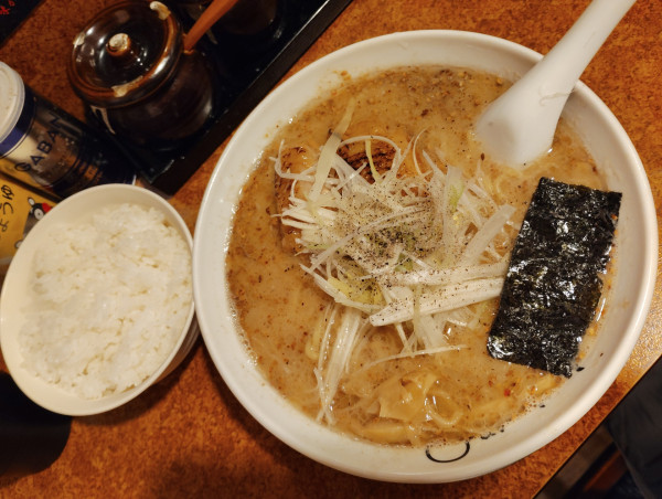 「味噌拉麺【西京味噌】」@麺の蔵 かめだ屋の写真