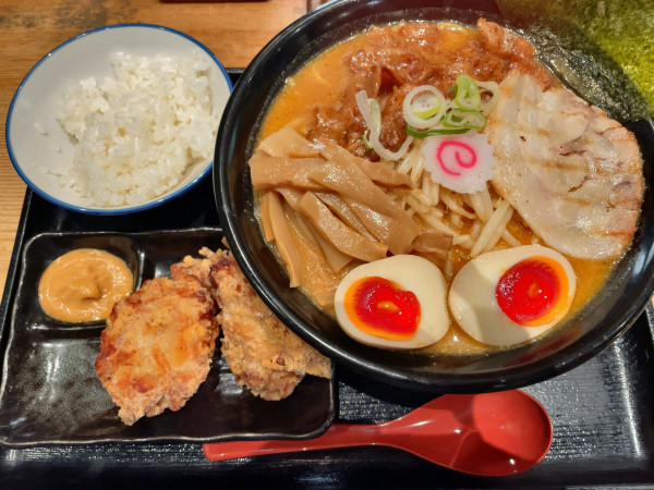 「特製百年マルキン味噌ラーメン」@マルキン本舗 百年味噌ラーメンの写真