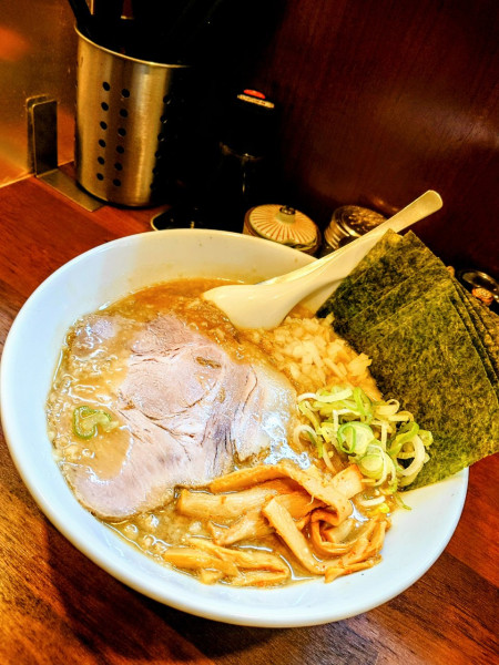 「板のりラーメン」@拉麺 梅太郎の写真