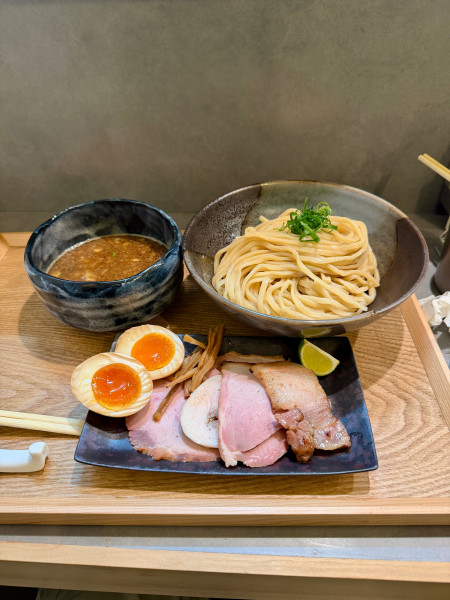 「特上濃厚鰹つけめん」@Bonito Noodle RAIKの写真