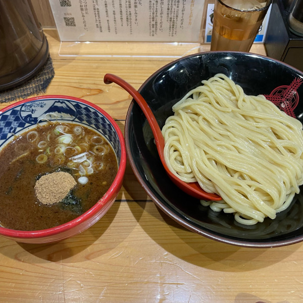「つけ麺 並盛り あつ盛り」@三田製麺所 アトレ浦和店の写真