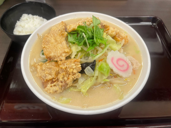 「濃厚パーコータンメン」@埼玉タンメン 山田太郎 越谷谷中町店の写真