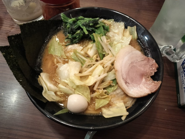 「味噌ラーメン（大）」@町屋商店の写真