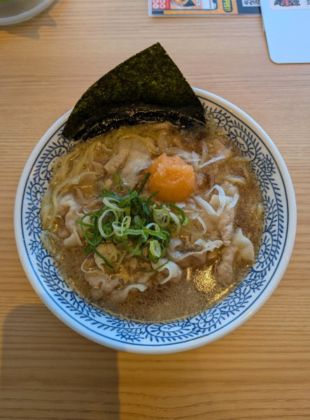 「熟成醤油ラーメン 肉そば」@丸源ラーメン 小山店の写真